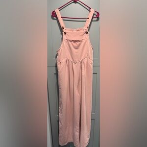 Pink Overall Dress